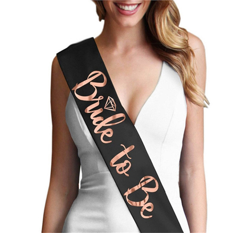 Bride Tribe Sash - 1 écharpe en satin « Future