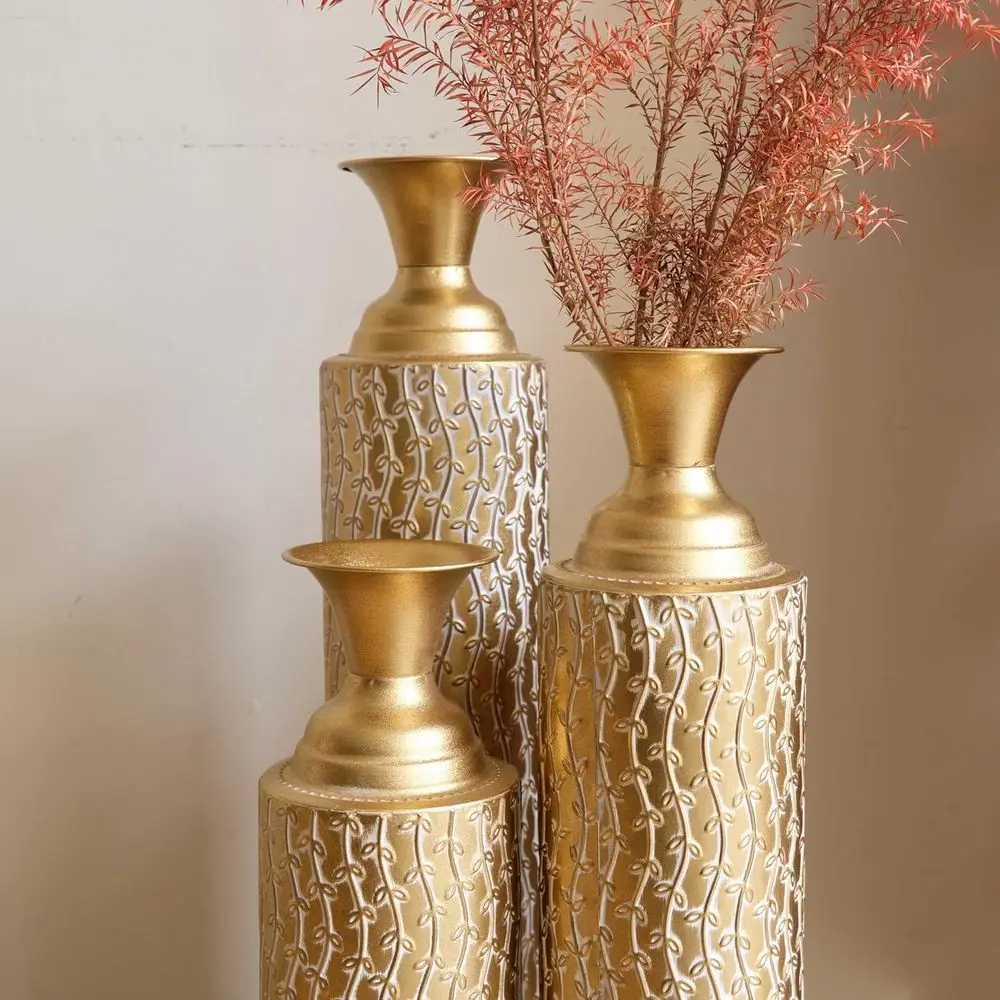 Centerpiece Vase Tall - Ensemble de 3 vases à fleurs