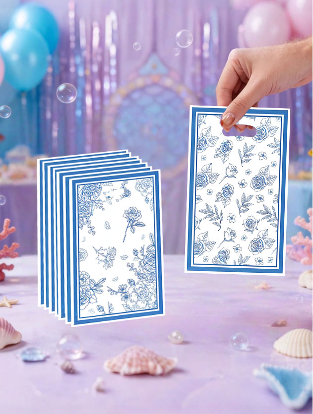 The Wedding Supply Store - Sacs cadeaux pour fêtes, bleus et
