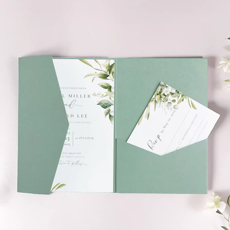 Enveloppes vertes pour Invitat - Wedding Supply Business avis et prix