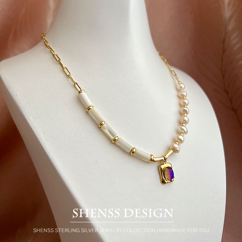 Collier en or 14 carats avec p - Wedding Package Gold avis et prix