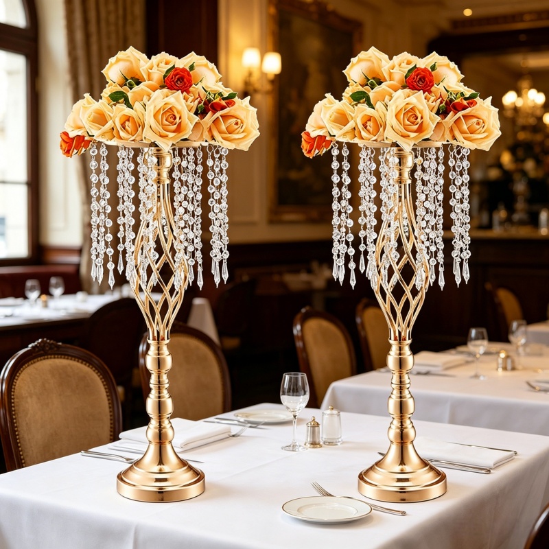 Élégant Porte-Fleurs Haut en C - Centerpiece Vase Tall avis et prix