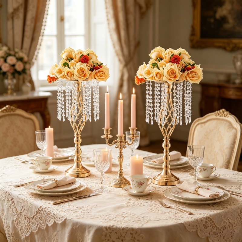 Élégant Porte-Fleurs Haut en C - Centerpiece Vase Tall avis et prix