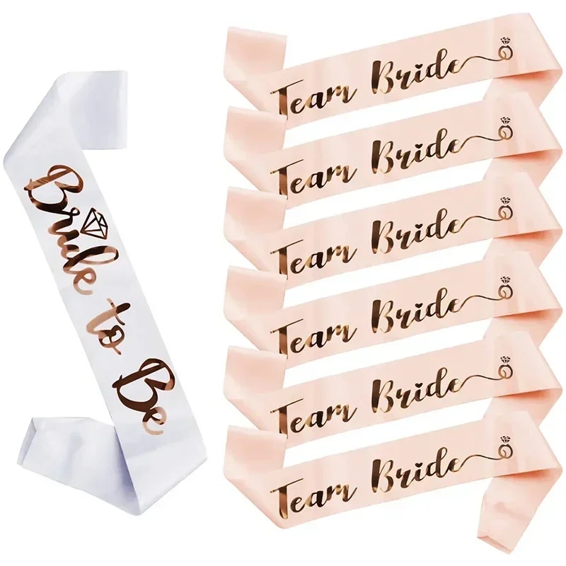1 ensemble de ceinture de mari - Bride Tribe Sash avis et prix