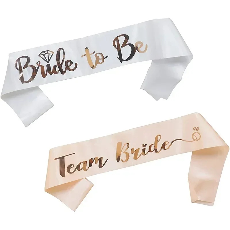1 ensemble de ceinture de mari - Bride Tribe Sash avis et prix
