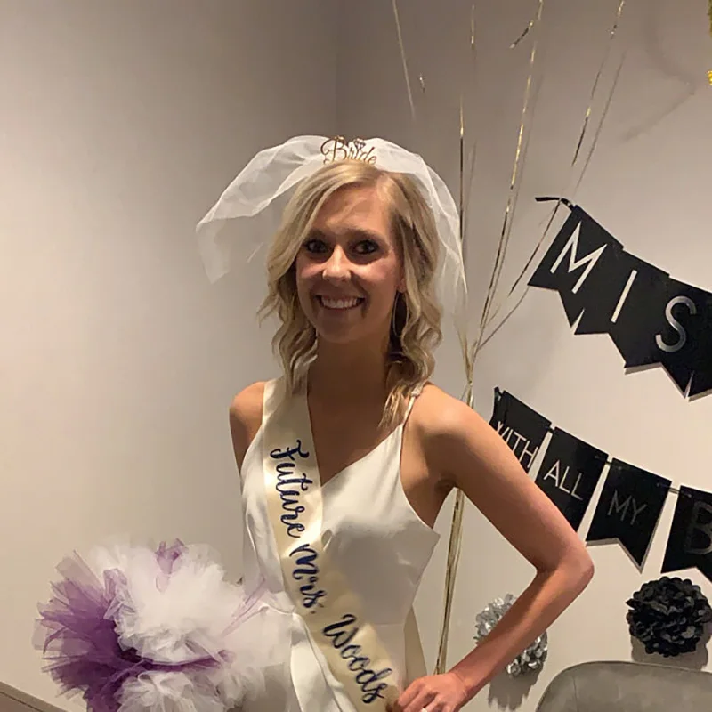 Diadème de Demoiselle d'Honneu - Bride Tribe Sash avis et prix