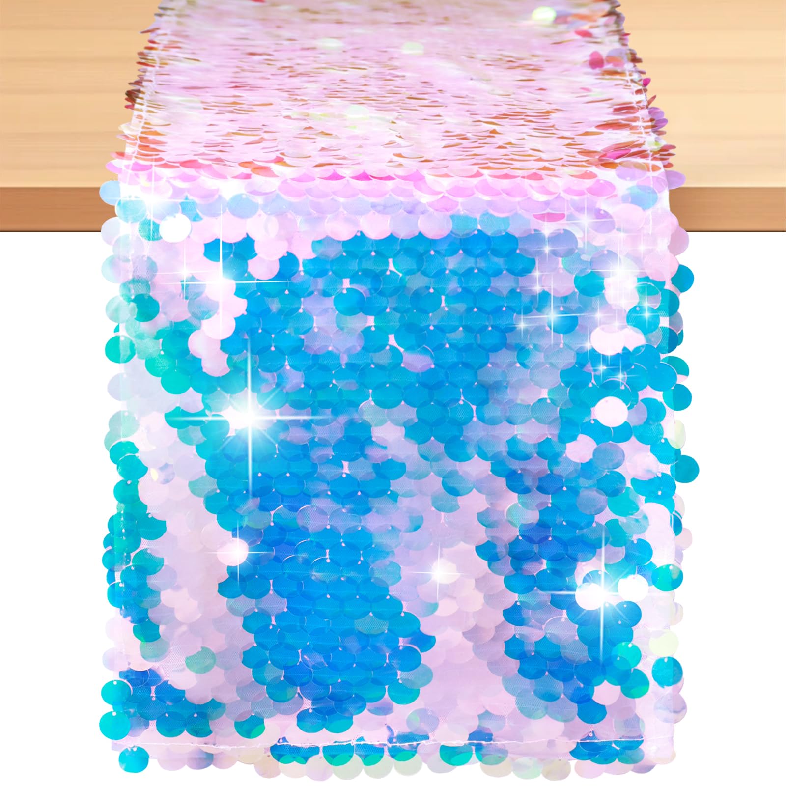 Chemin de Table de fête sirène - Table Runner Sequin avis et prix