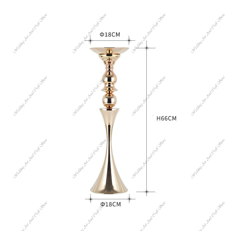 10 pièces H66CM f30 fer Art or - Centerpiece Vase Tall avis et prix