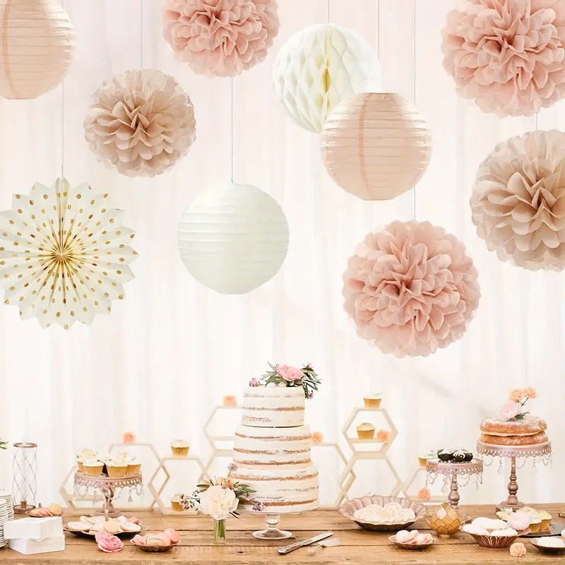 11 pièces de fleurs en papier  - Wedding Ceremony Supply avis et prix